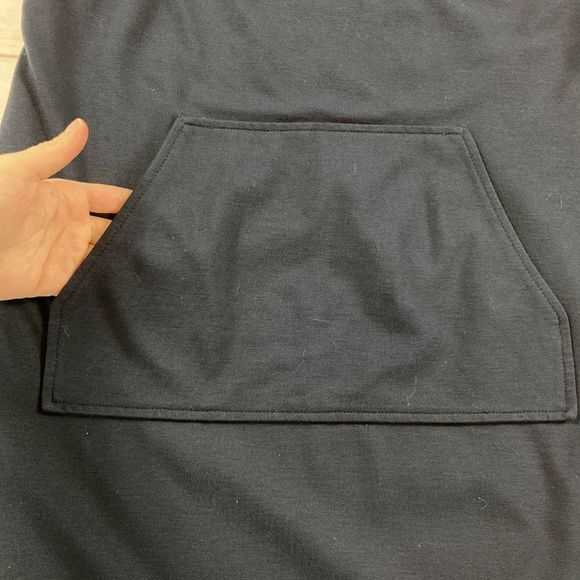 Cynthia Steffe Navy Short Sleeve Pocket Shift Dress Size Small - Picture 5 of 8